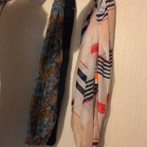 Two scarves